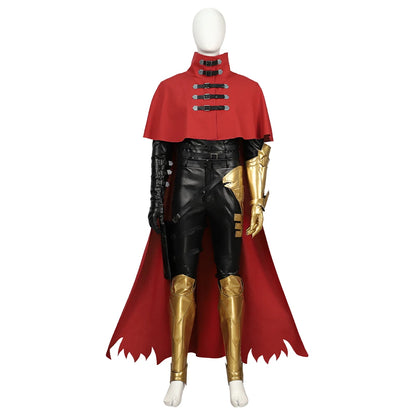 Vincent Valentine Cosplay Final Fantasy VII Game Men Fantasia Combat Uniform Halloween Carnival Party FF7 Warrior Disguise Suit