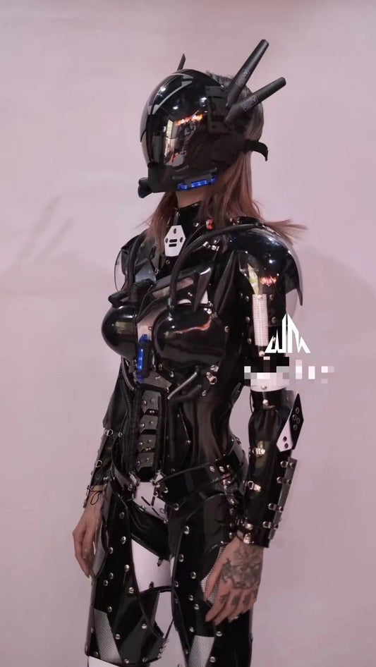 Women Singer HALLOWEEN Party Armor Luxury Show Singer Carnival Music Festival Costume Cosplay Costume