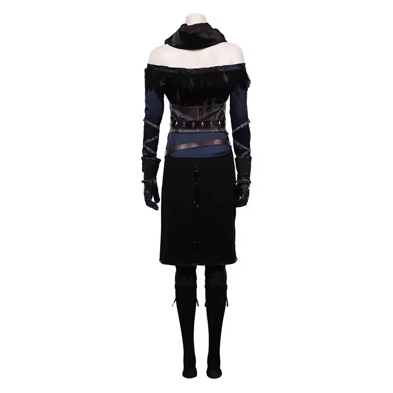 Yennefer Cosplay Costume For Halloween Christmas Festival Full set Customized Clothes