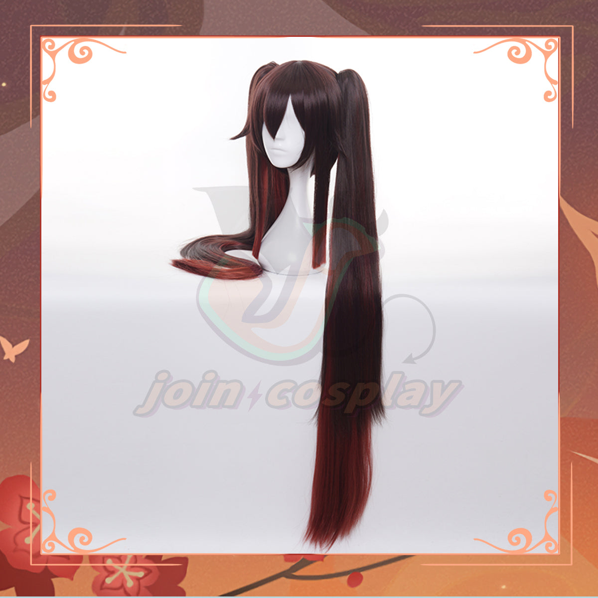 Game Genshin Impact Hutao Cosplay Wig