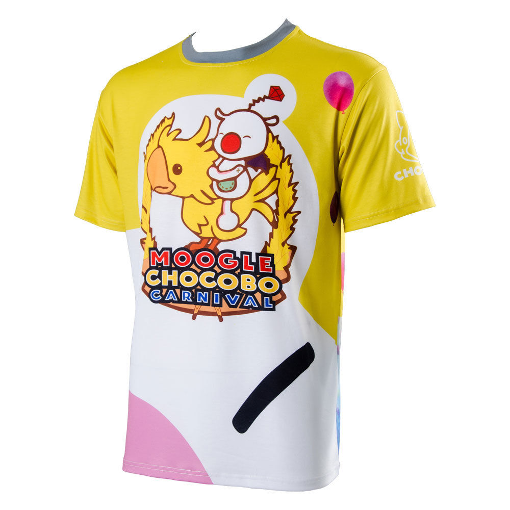 Final Fantasy 15 FF15 Noctis Carnival Moogle Chocobo T Shirt Cosplay Costume