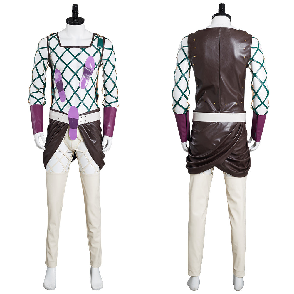 Jojo‘s Bizarre Adventure - Stone Ocean Narciso Anasui Jumpsuit Cosplay Costume