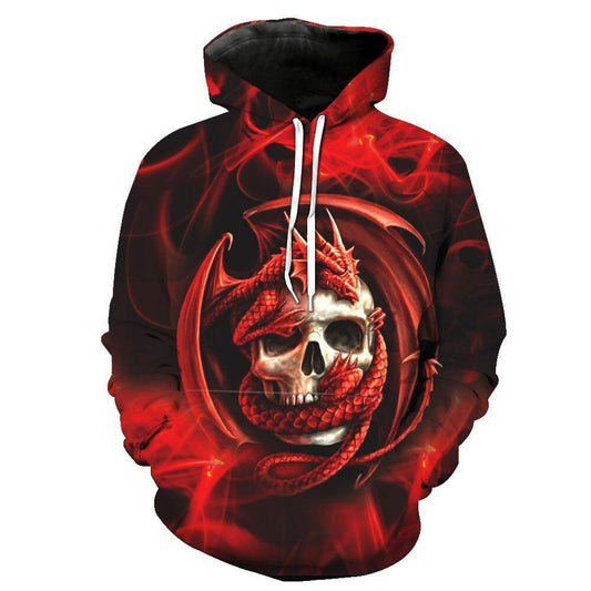 Dragon & Skull Hoodie