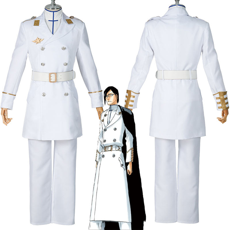 Anime Bleach: Thousand Year Blood War Arc Ishida Uryuu Cosplay Costumes