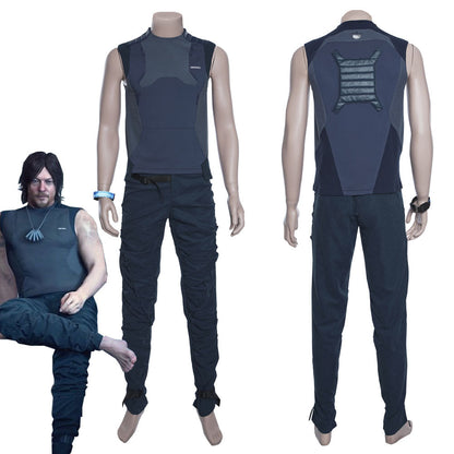 Death Stranding Halloween Uniform Sam Porter Bridges Top Cosplay Costume