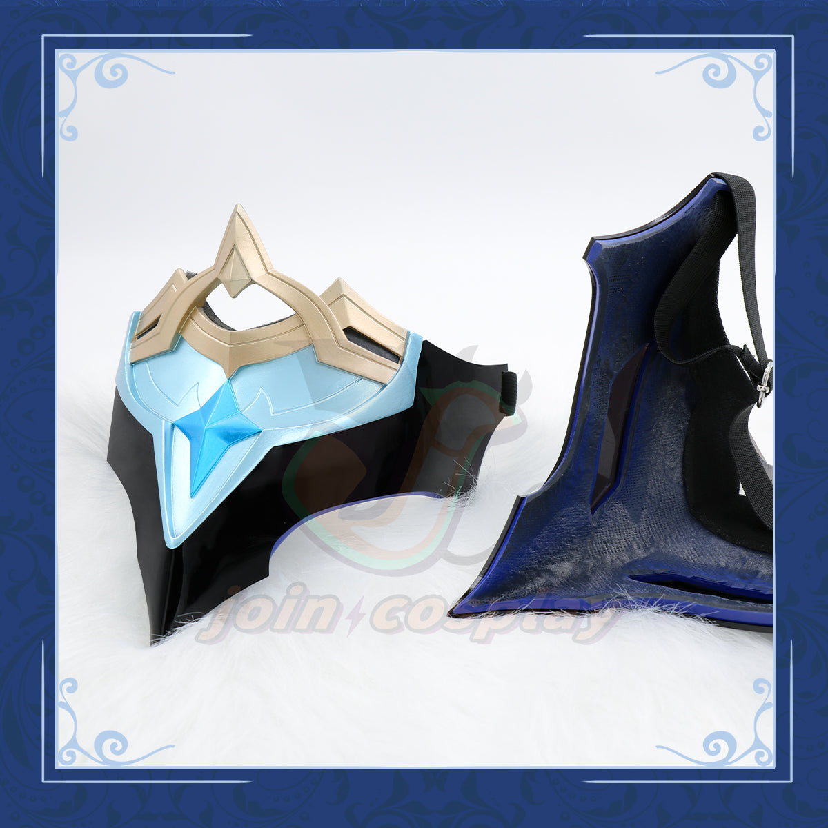 Genshin Impact Fatui Il Dottore Mask Cosplay Accessory Prop