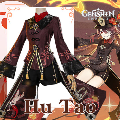 Game Genshin Impact Cosplay Hu Tao Cosplay Costume