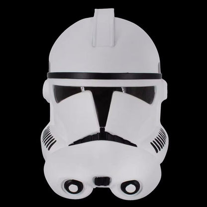 The Mandalorian White And Black Cosplay Mask