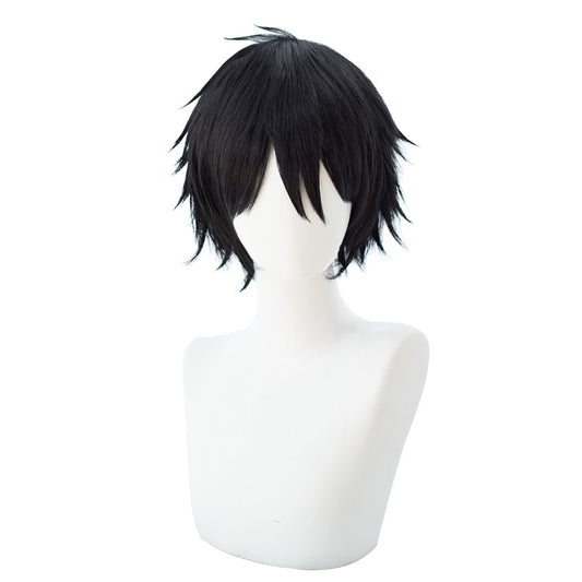 Anime Angels of Death Isaac Foste/Zack Black Short Cosplay Wig