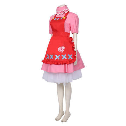 Animal Crossing Reece Dress Halloween Carnival Costume Cosplay Costume