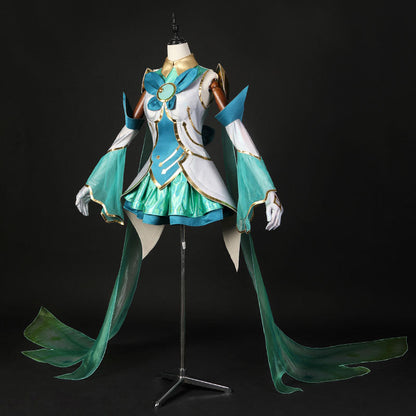 League Of Legends LOL Star Guardian Sona Cosplay Costume Simple Version R