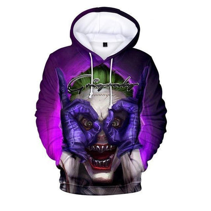 Joker and Harley Quinn Hoodies Classic Jared Leto and Maegot Robbie Couples 3D Hooded sweatshirt