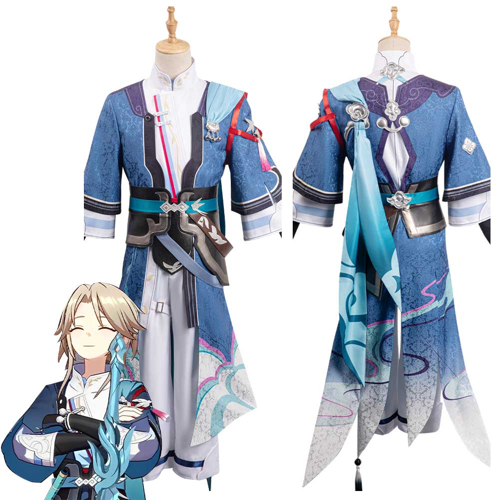 Honkai: Star Rail - Yanqing Cosplay Costume Outfits Halloween Carnival Party Suit
