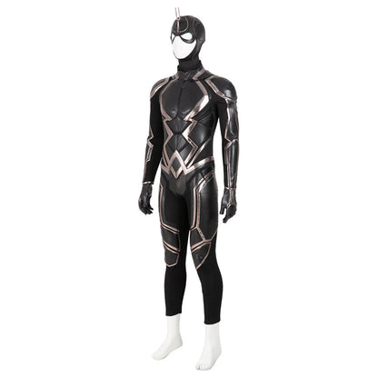 Superhero Black Bolt Jumpsuit Movie Cosplay Costume