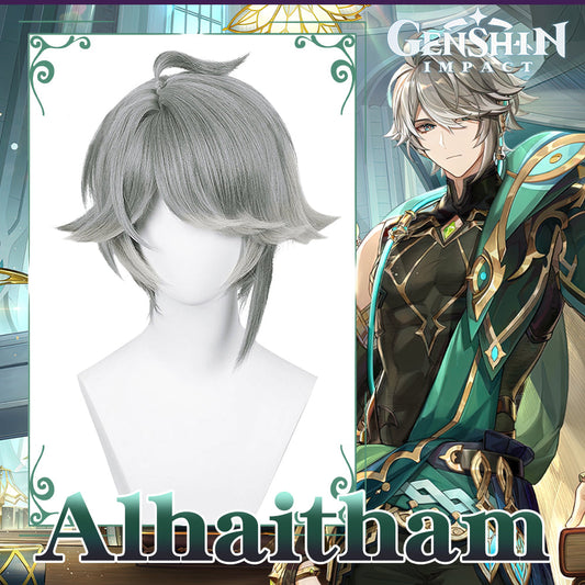 Genshin Impact-  Al Haitham (Sumeru) Cosplay Wig