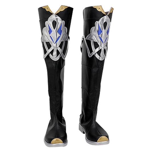 Genshin Impact Albedo Boots Halloween Costumes Accessory Cosplay Shoes