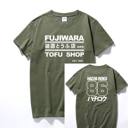 Initial D Takumi Tofu Shop Delivery T-shirt