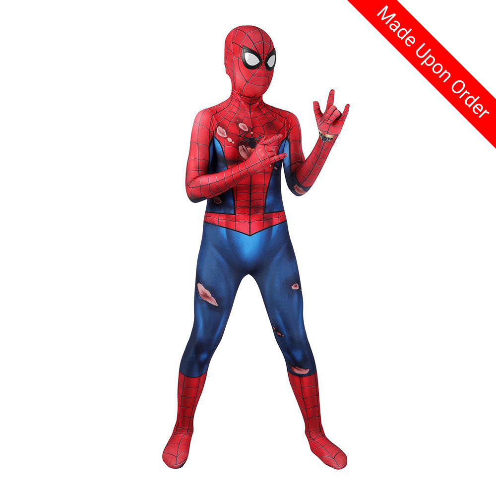 Spider-Man PS5 Classic Suit Damaged (For Kid)