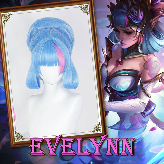 League Of Legends LOL Spirit Blossom Evelynn Cosplay Wig