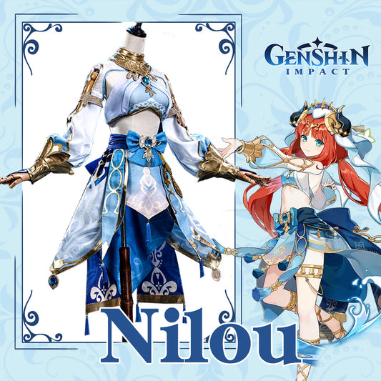 Game Genshin Impact Nilou Cosplay Costume Sumeru