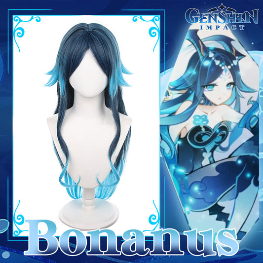 Genshin Impact - Bonanus Hydro Yaksha Cosplay Wig