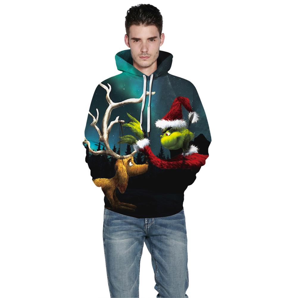 Grinch Hoodie - The Grinch Pullover Hooded Sweatshirt CSSG013