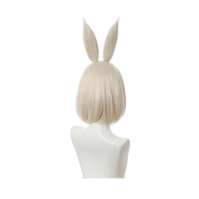 Anime Beastars Haru Short Long Silver Cosplay Wigs