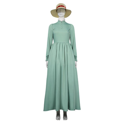 Movie Howl's Moving Castle-Sophie Hatter Women Dress Outfits Halloween Carnival Suit Cosplay Costume