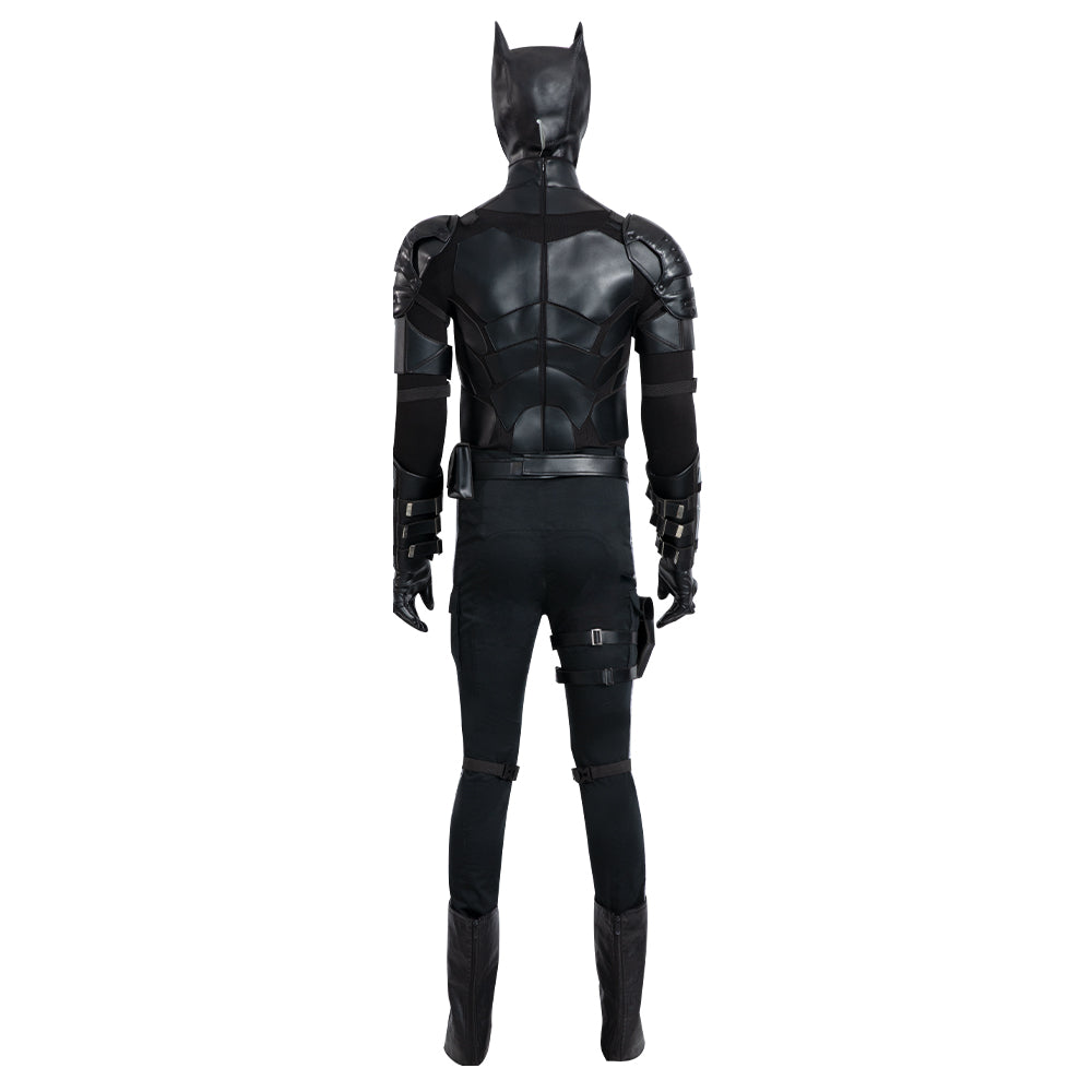 The Batman Black Suit Movie Cosplay Costume