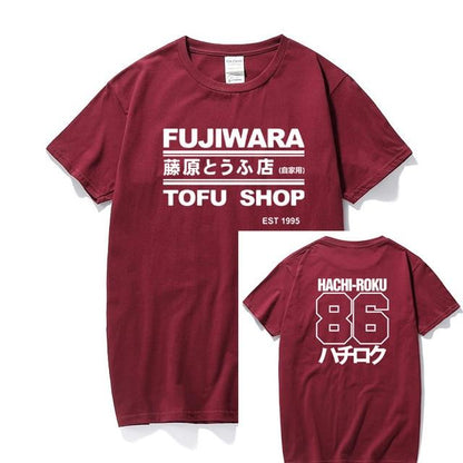 Initial D Takumi Tofu Shop Delivery T-shirt