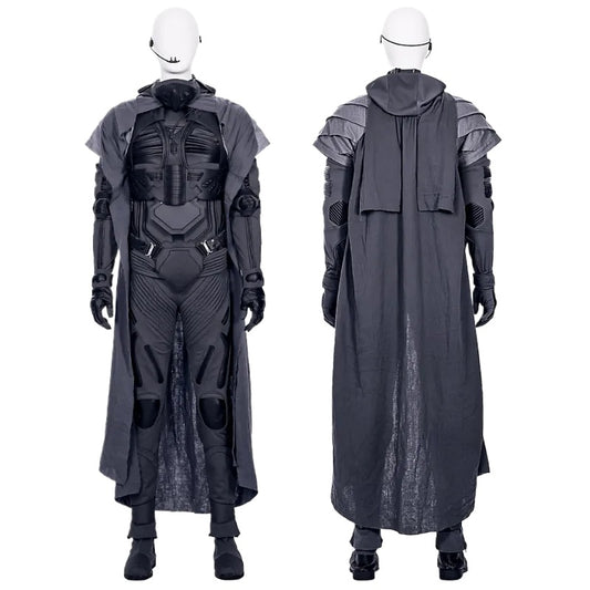 Black Dune Paul Cosplay Costume Full Set for Men Custom Size Adult Outfit