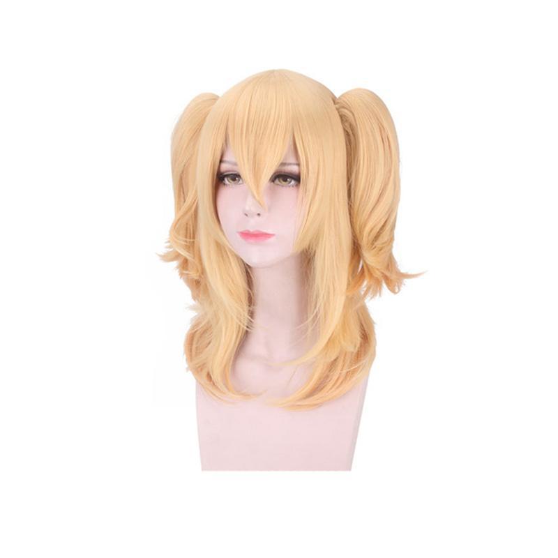 Anime Citrus Yuzu Aihara Long Blonde Cosplay Wigs