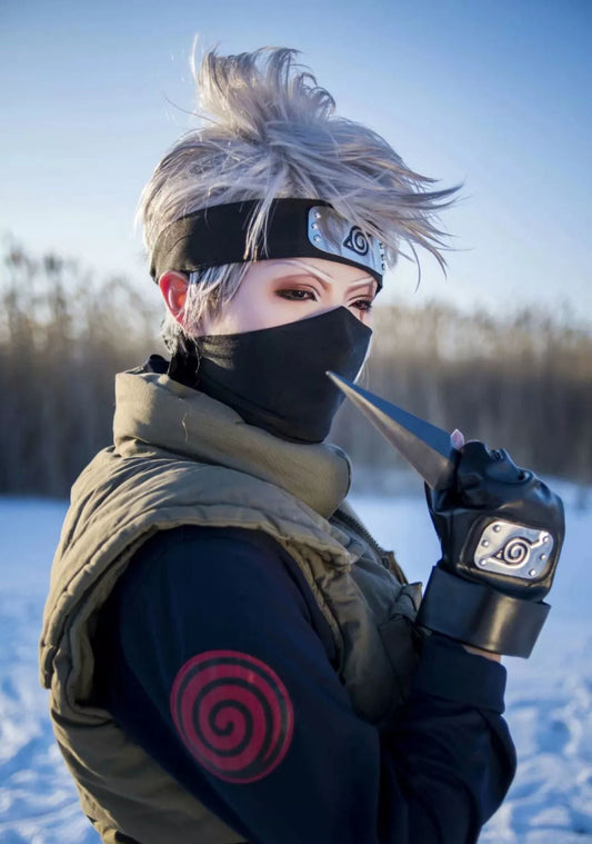 Anime NARUTO Hatake Kakashi Cosplay Costume