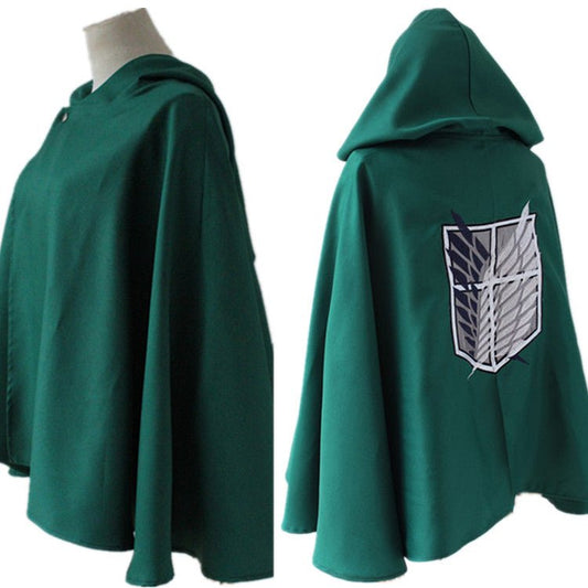 Anime Attack On Titan Wings of Liberty Cape Cosplay Costume