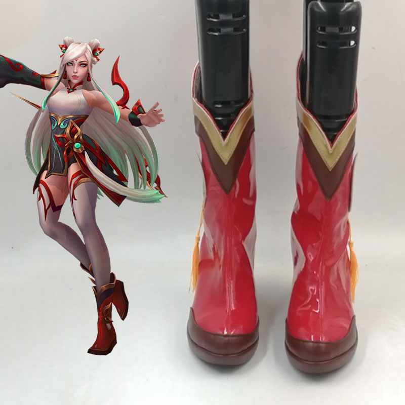 League Of Legends LOL Mythmaker Irelia Cosplay Shoes