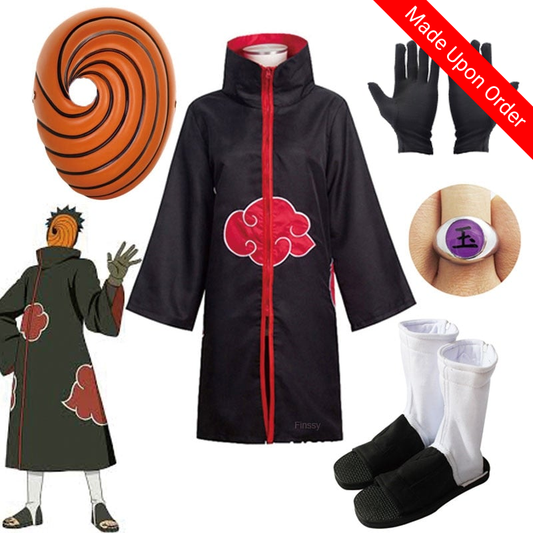 Naruto Tobi / Obito Uchiha Cosplay Costume