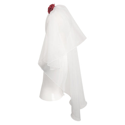 Haunted Mansion Constance Hatchaway Ghost Bride Dress Outfits Halloween Cosplay Costume