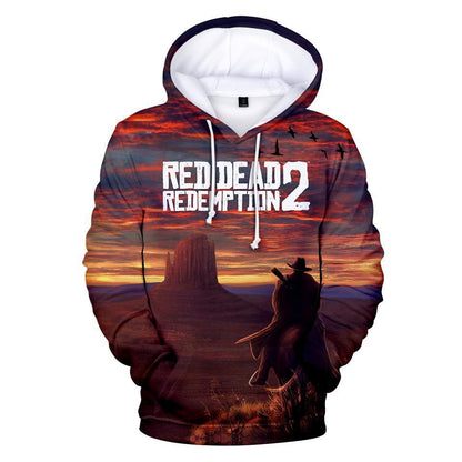 Game Red Dead Redemption 2 Cosplay Hoodies Sweatshirts