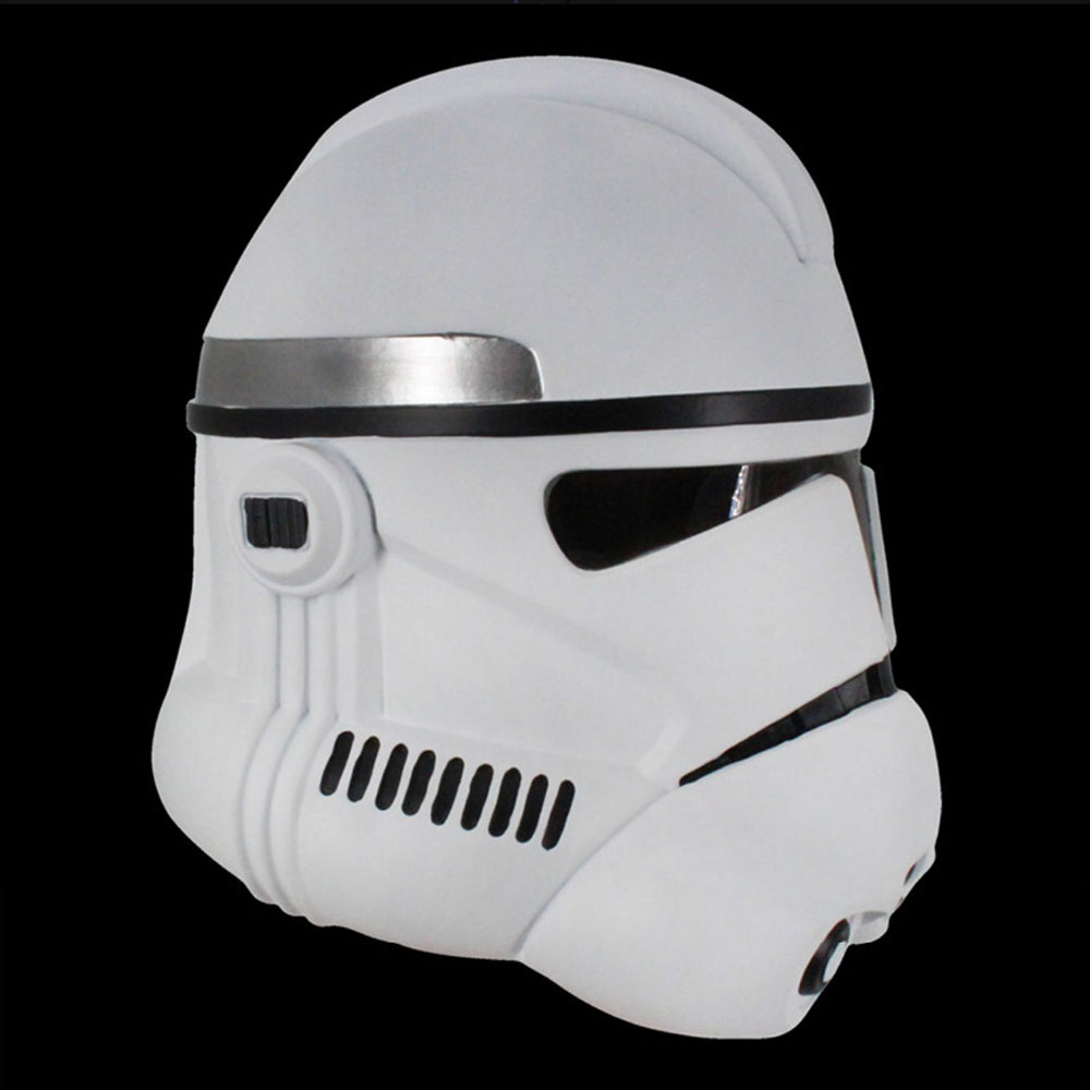 The Mandalorian White And Black Cosplay Mask