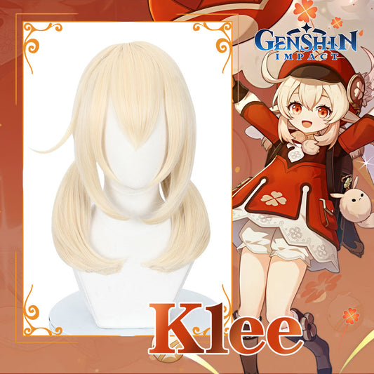 Genshin Impact-Klee Cosplay Wig