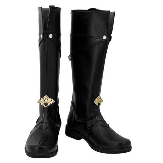 Honkai:Star Rail Luocha Boots Halloween Costumes Accessory Custom Made Cosplay Shoes