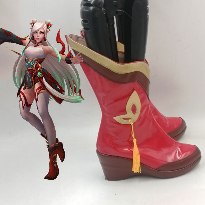 League Of Legends LOL Mythmaker Irelia Cosplay Shoes