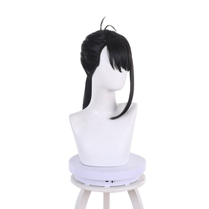 Suzume Iwato Suzume Black Long Cosplay Wig