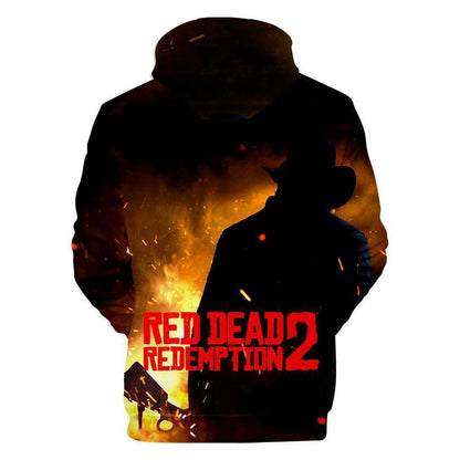 Game Red Dead Redemption 2 Cosplay Hoodies Sweatshirts