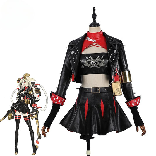 Zenless Zone Zero Burnice White Cosplay Costume the Sons of Calydon Burnice Punk Uniform Halloween Party Outfit