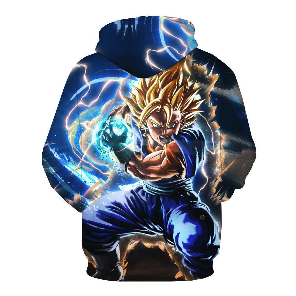 Dragon Ball Z Hoodie Super Vegito Pullover Hoodie