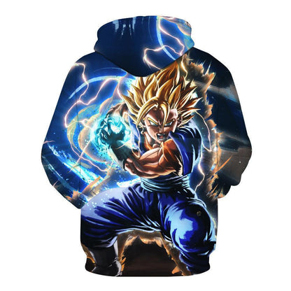 Dragon Ball Z Hoodie Super Vegito Pullover Hoodie