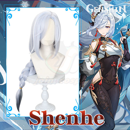 Genshin Impact-Shenhe Cosplay Wig