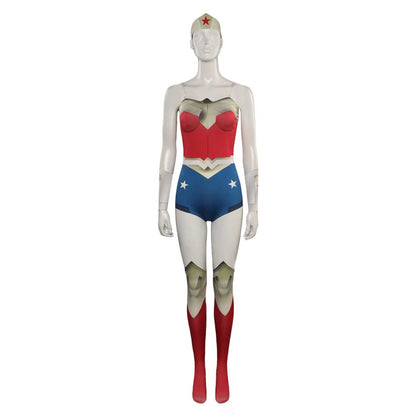 Justice League: Warworld Diana Prince Women Adult Roleplay Party Carnival Halloween Cosplay Costume