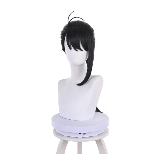 Suzume Iwato Suzume Black Long Cosplay Wig